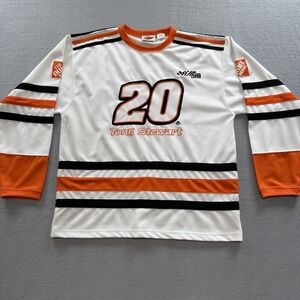 Winners Circle Nascar Tony Stewart #20 Home Depot Hockey Jersey  Vintage XL
